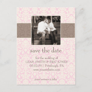 Modèle de photo pour annoncer la date