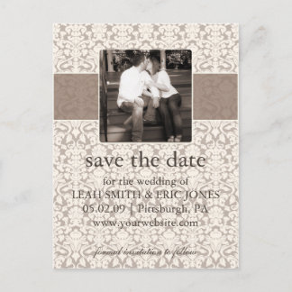 Modèle de Photo pour annoncer la date