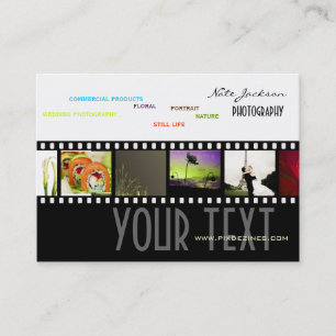 Modèle de photos de cartes de visite de dossier