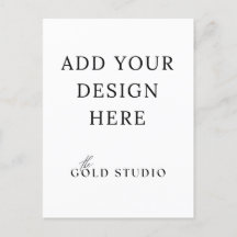 Modèle de Portrait d'invitation de carte postale