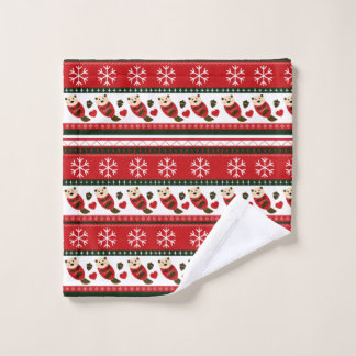 Modèle de pull de Noël moche de loutre