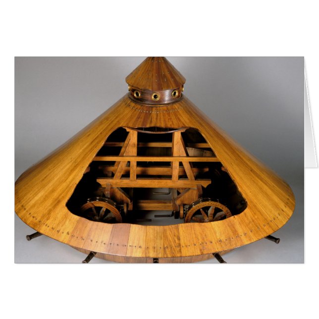 Modèle de reconstruction du design de da Vinci (Devant horizontal)