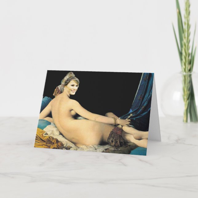 Modèle de rôle Melania Carte d'anniversaire person (Devant)