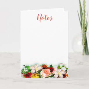 Modèle de script d'aquarelle couleur florale