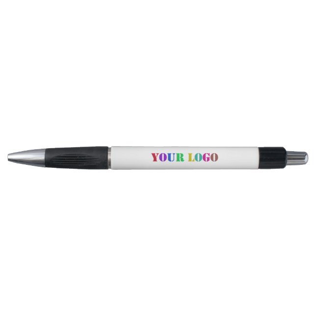 Modèle de stylo promotionnel avec logo de marque (Devant)