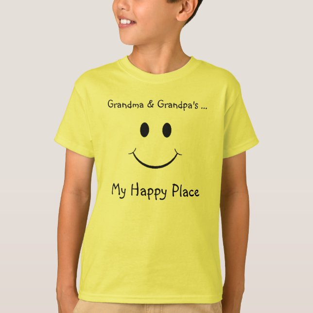 Modèle de T-shirt de grands-parents (Devant)