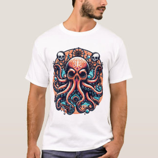Modèle de t-shirt Octopus