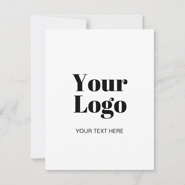 Modèle de téléchargement de logo ou d'image simple (Devant)