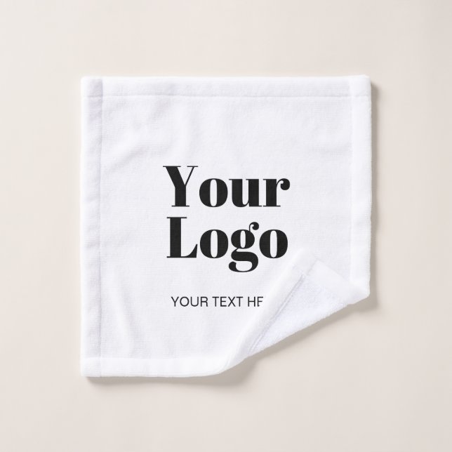 Modèle de téléchargement de logo ou d'image simple (Gant de toilette)
