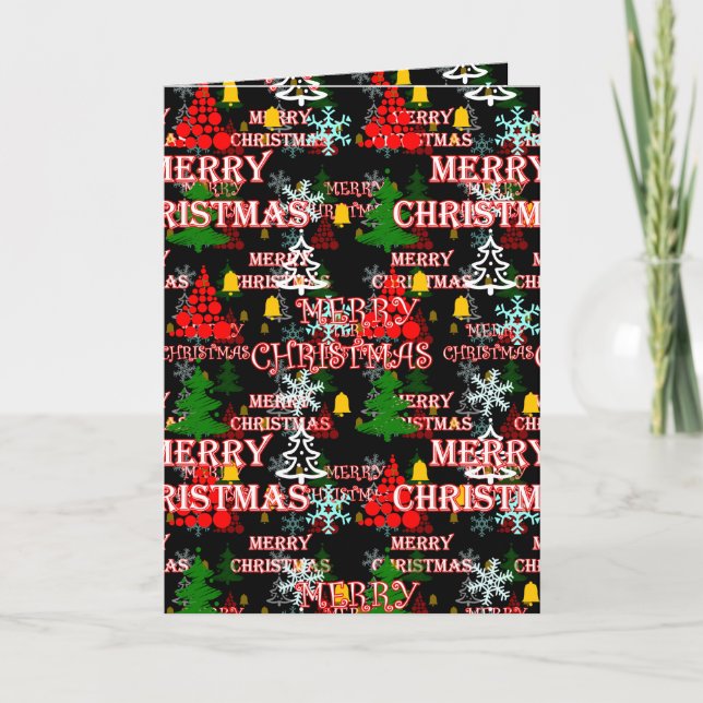 Modèle de texte décoratif Joyeux Noël  (Devant)