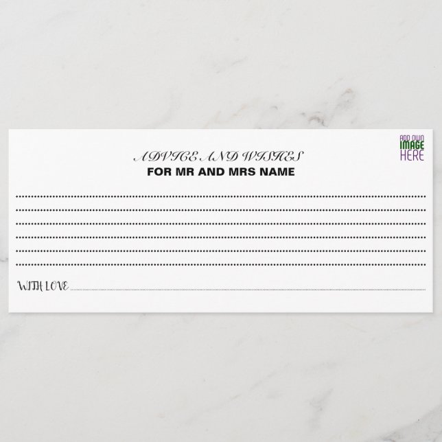 MODÈLE DE TEXTE D'IMAGE BLANCHE SIMPLE MODERNE (Devant)