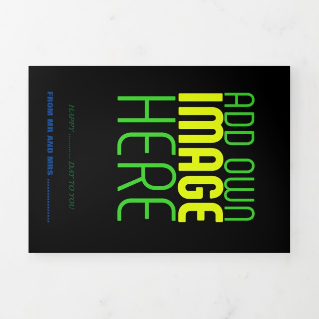 MODÈLE DE TEXTE D'IMAGE NOIRE SIMPLE ET MODERNE (Page de couverture)