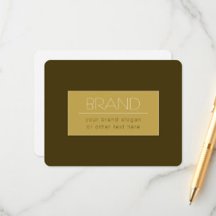 Modèle de texte élégant et modifiable   Or vintage