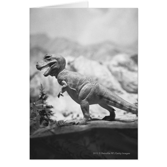 Modèle de tyrannosaurus rex B&W (Devant)