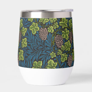 Modèle de vigne de raisin noir sans couture de Wil