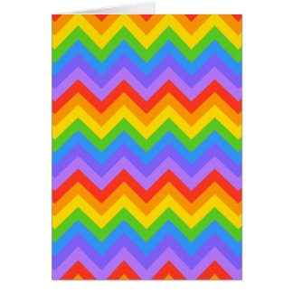 Modèle de zigzag d'arc-en-ciel