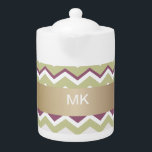 Modèle des couleurs tendance 2013<br><div class="desc">Nous célébrons les nouvelles tendances colorées 2013 dans ce motif de zigzag de chevron griffé - en utilisant les couleurs de la nouvelle PALETTE COULEUR 2013 - Couleurs d'inspiration culinaire, combinant des couleurs épicées avec des teintes plus fraîches. L'effet est réconfortant mais inclut toujours des pops de couleur inattendue pour...</div>
