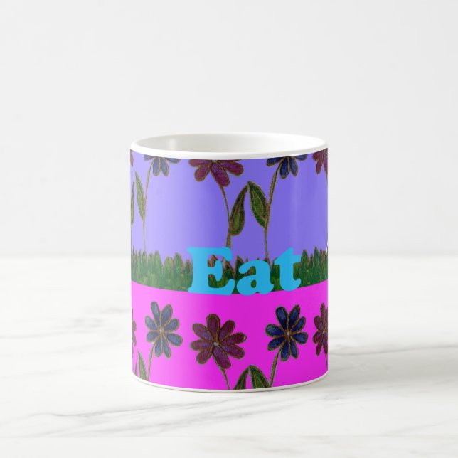 Modèle d'image de manchon de mug (Centre)
