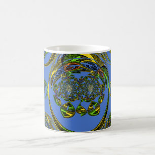 Modèle d'image de manchon de tasse