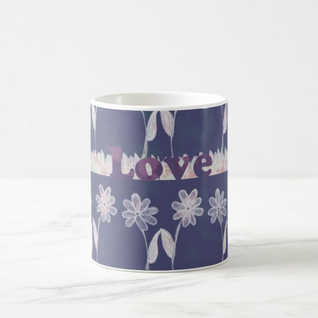 Modèle d'image d'emballage de mug (Centre)
