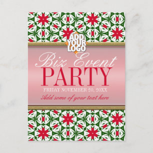 Modèle d'invitation à la fête de Noël du bureau de