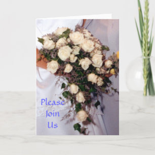 Modèle d'invitation à l'événement nuptial