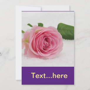 Modèle d'invitation par carte mariage