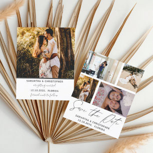 Modèle d'invitation pour Budget Save the Date 4 Ph