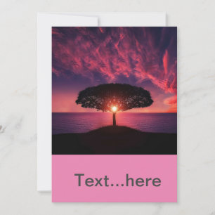 Modèle d'invitation pour carte de mariage