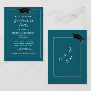 Modèle d'invitations de fin d'études "Design Your