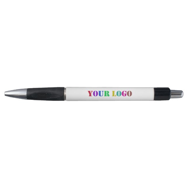 Modèle du logo et du texte promotionnel des stylos (Devant)