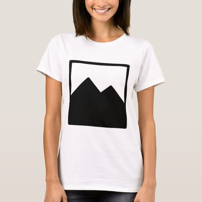 Modèle du T-shirt des femmes (Devant)
