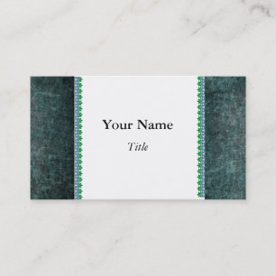 Modèle élégant de carte de visite