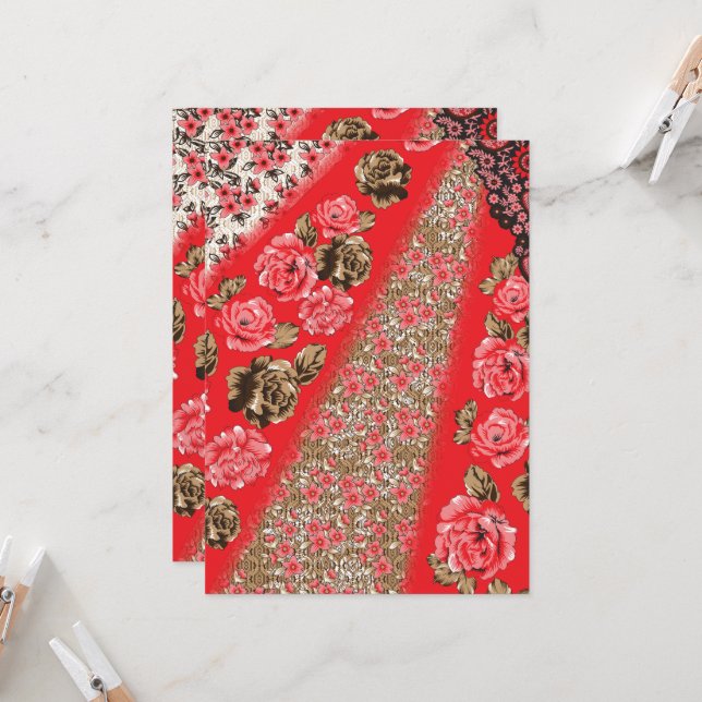 Modèle Faire-part de mariage modifiable | Cartons  (Devant/Arrière en situation)