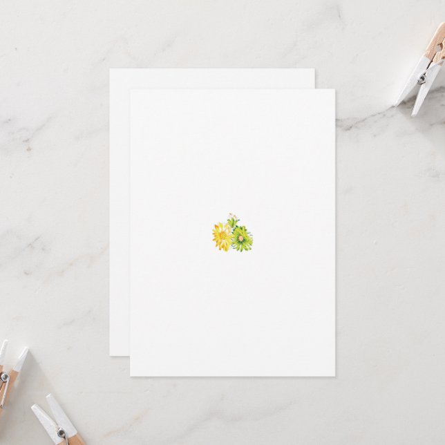 Modèle Faire-part de mariage noir et blanc | RSVP (Devant/Arrière en situation)