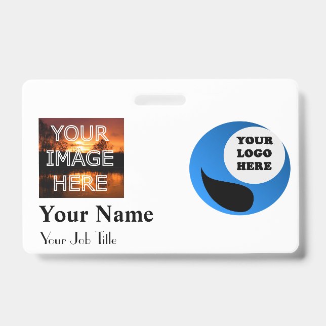 Modèle fait sur commande de badge nominatif de (Avant)