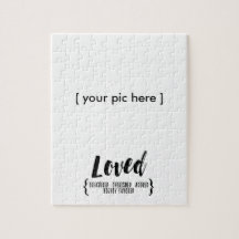 Modèle fait sur commande de puzzle de cadre de