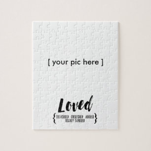 Modèle fait sur commande de puzzle de cadre de