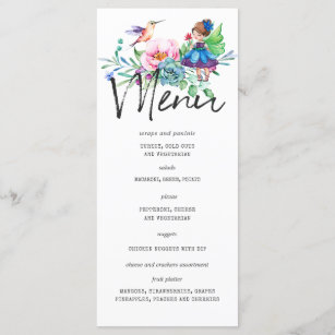 Menus D Anniversaire Zazzle Fr
