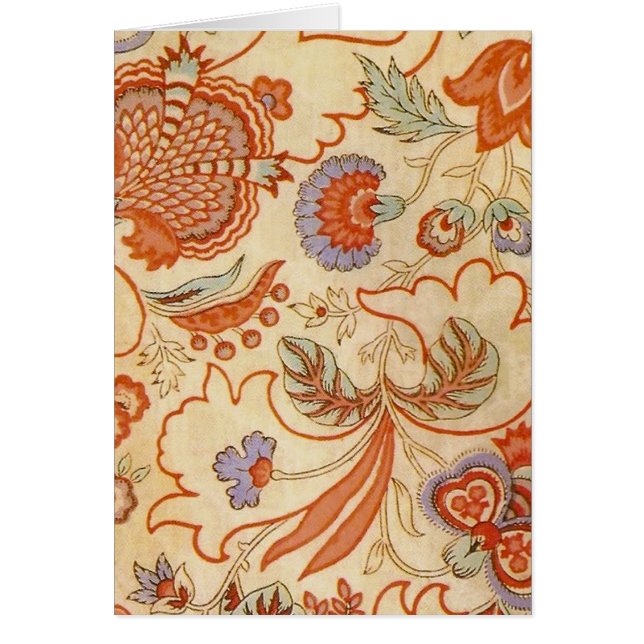 Modèle floral antique de Chintz Paisley (Devant)