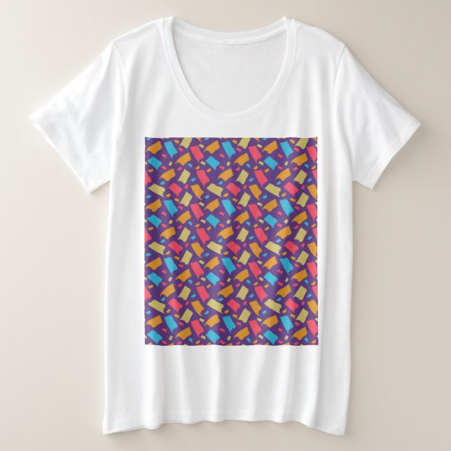 Modèle floral coloré (Design devant)