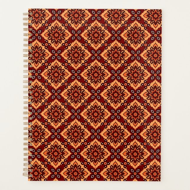Modèle floral de Boho vintage (Devant)