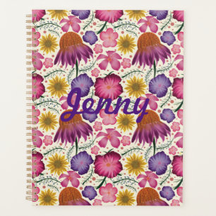Modèle Floral fleur sauvage personnalisé