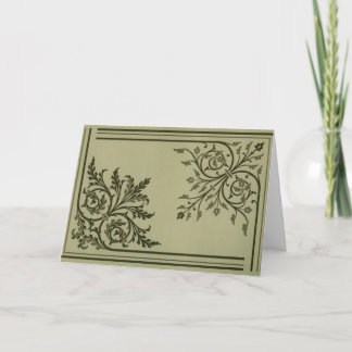 Modèle floral médiéval