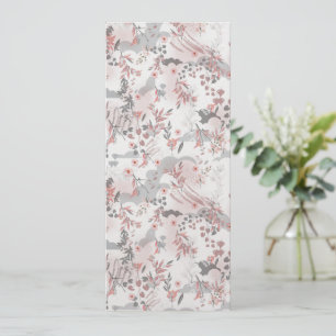 Modèle floral numérique sur les tons pastel