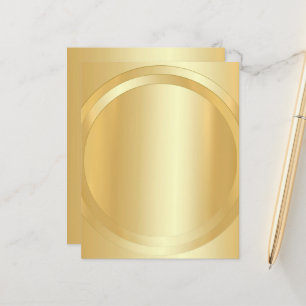 Modèle Glamour Gold Personnalisé Ajouter Votre Tex