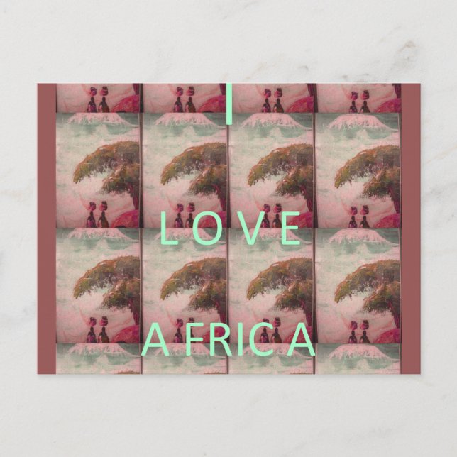 Modèle horizontal carte postale (Devant)