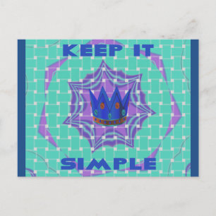 Modèle horizontal carte postale