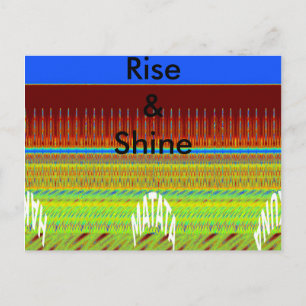 Modèle horizontal carte postale