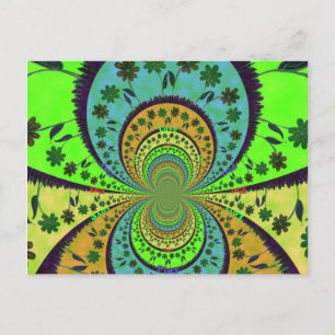 Modèle horizontal carte postale